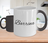 Barrina mug for:  Gift, Xmas, and/or B-dy