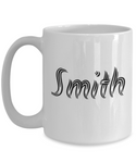 Smith coffee mug for:  Gift, Christmas, and/or Birthday