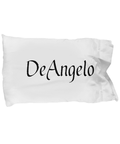 DeAngelo pillowcase:  Gift, Birthday, Christmas gift for him