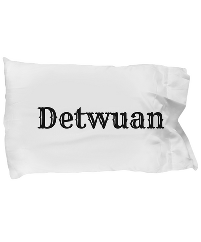 Detwuan pillowcase:  Gift, Birthday, Christmas gift for him