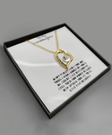 To my granddaughter From your grandmother necklace, Necklace for women, Necklace for a gift