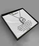 Don't forget I Love you necklace, Necklace for women, Necklace for a gift