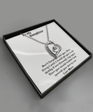 Don't forget I Love you necklace, Necklace for women, Necklace for a gift