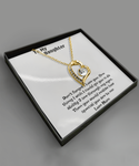 Don't forget I Love you necklace, Necklace for women, Necklace for a gift