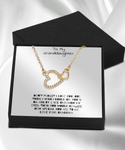 To my granddaughter From your grandmother necklace, Necklace for women, Necklace for a gift