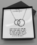 To my granddaughter From your grandmother necklace, Necklace for women, Necklace for a gift