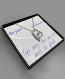 On your Graduation necklace, Gift necklace