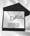 You are everything necklace, Gift necklace, Necklace for women