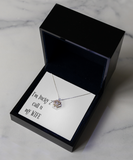 I'm very lucky 2 call u my wife necklace, Gift necklace