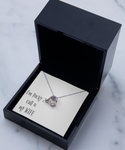 I'm very lucky 2 call u my wife necklace, Gift necklace