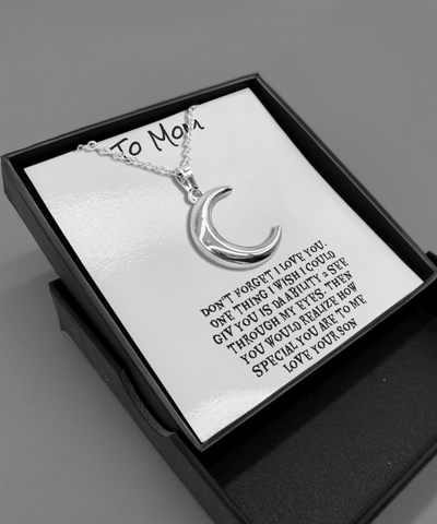 To Mom from your Son necklace, Necklace for women, Necklace for a gift