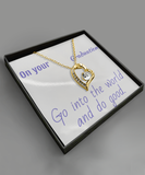 On your Graduation necklace, Gift necklace