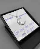 On your Graduation necklace, Gift necklace