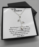 Don't forget I Love you necklace, Necklace for women, Necklace for a gift