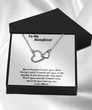 Don't forget I Love you necklace, Necklace for women, Necklace for a gift