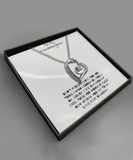 To my granddaughter From your grandmother necklace, Necklace for women, Necklace for a gift