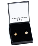 I'm crazy bout u baby earrings, Gift earrings